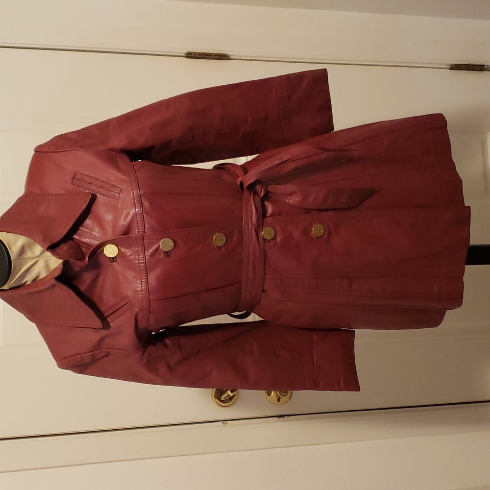 Leather Coat